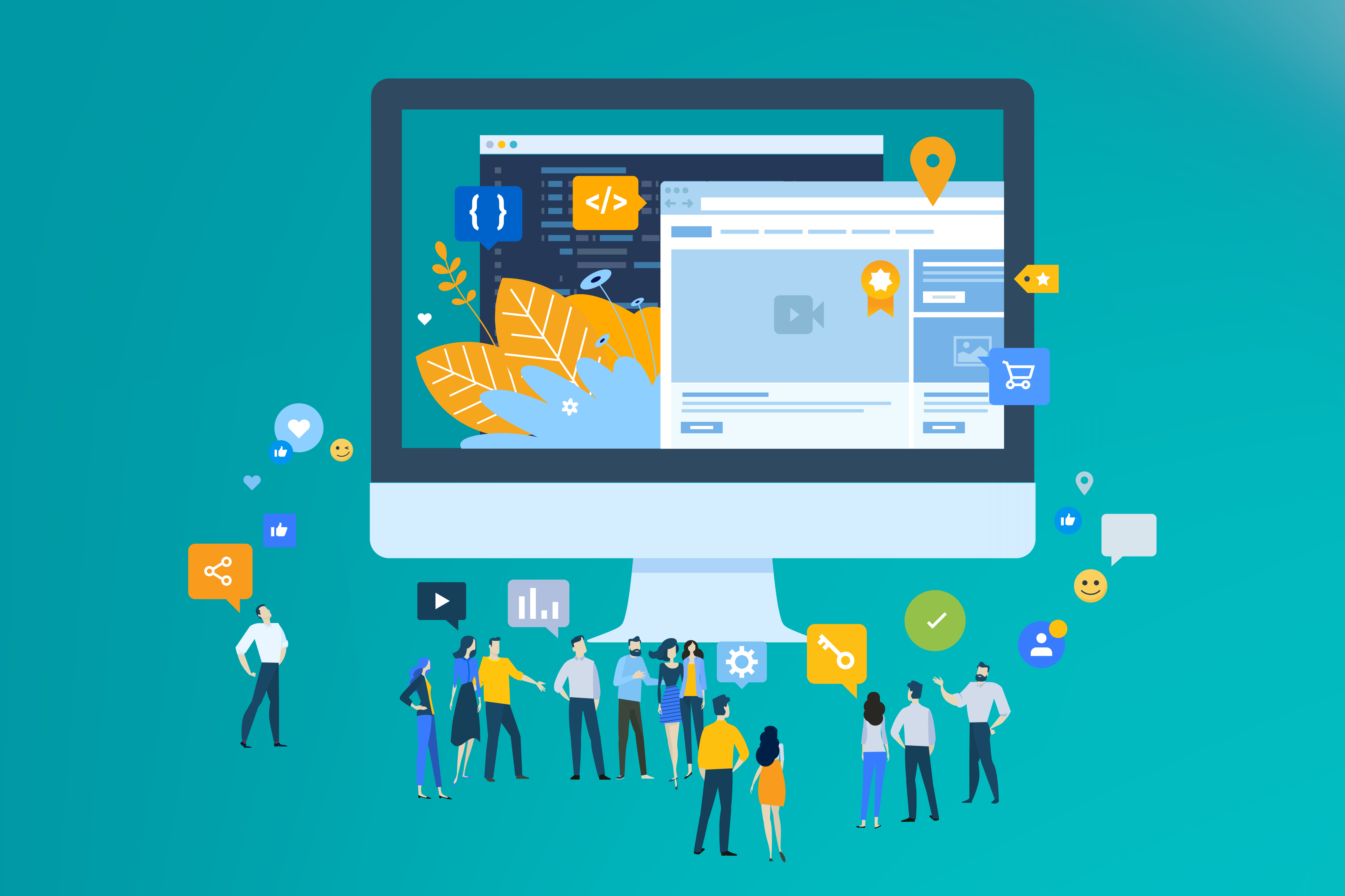 Scegli il sito web che fa per te, dalla vetrina digitale allo shop elettronico presentati online nella maniera più chiara e professionale